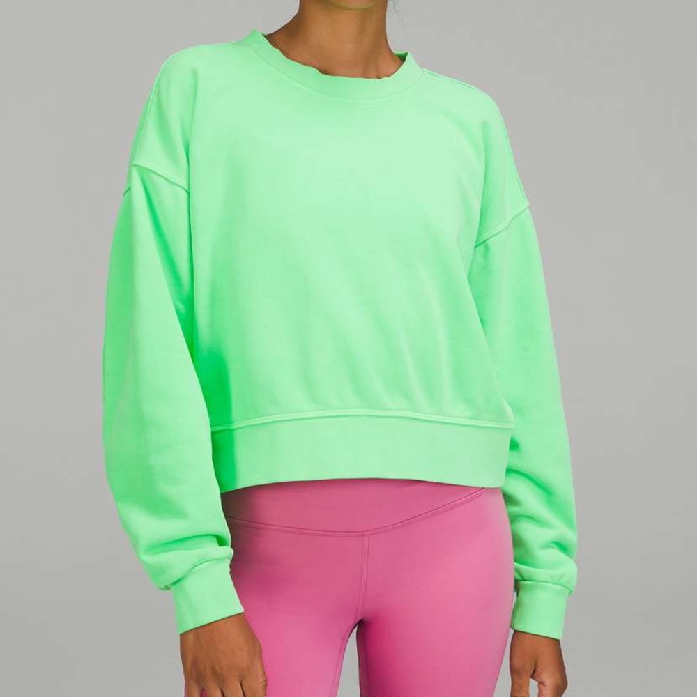 Lululemon Perfectly Oversized Cropped Crew